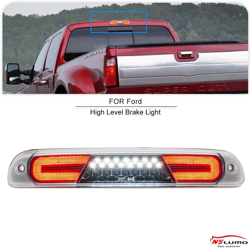 ya 7 8.24 baidi For 99-16 for Ford F-250 F-350 F-450 Super Duty LED Third Brake Light Cargo Light 