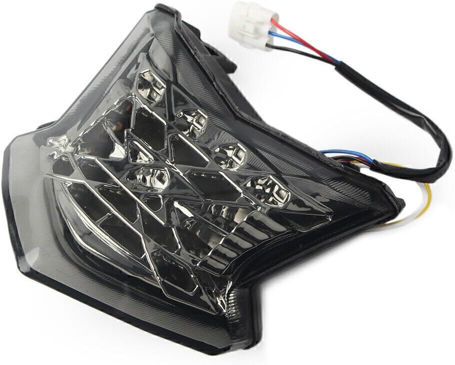 ya 4 8.8.2 LED Taillight Turn Signal Brake Lamp Fit for Kawasaki Z900 Z650 650 ABS 17-18
