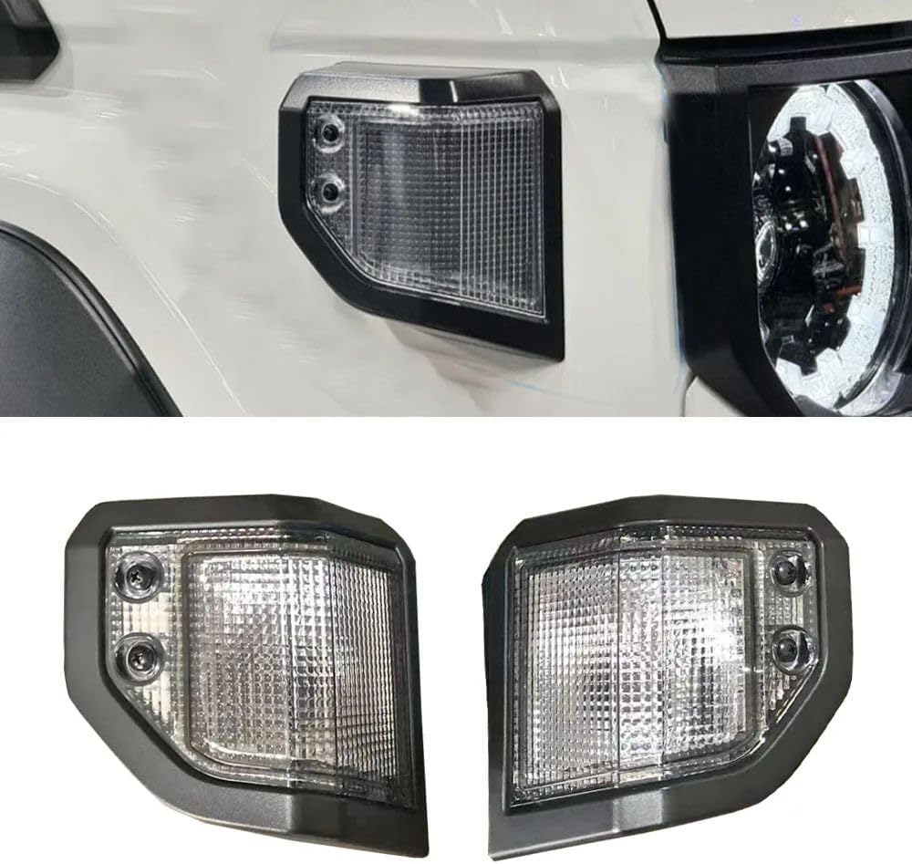 ya 13 9.15 baidi For for Toyota for Land Cruiser 70 Series 24-25 Clear Front Corner Signal Parking Light