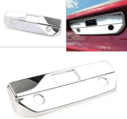 ya 10 9.16 baidi Rear Back Door Handle Cover Trim Fit for Chevrolet for Silverado 1500 2019-2020 Chrome