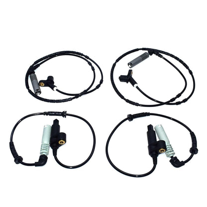 ya 4 8.8 4-Piece Set of Front and Rear ABS Wheel Speed sensors Suitable for BMW E46 OEM 34521164651 34521164652