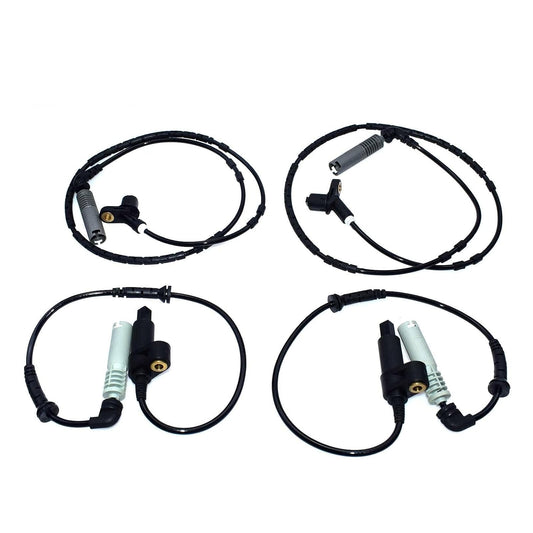 ya 4 8.8 4-Piece Set of Front and Rear ABS Wheel Speed sensors Suitable for BMW E46 OEM 34521164651 34521164652
