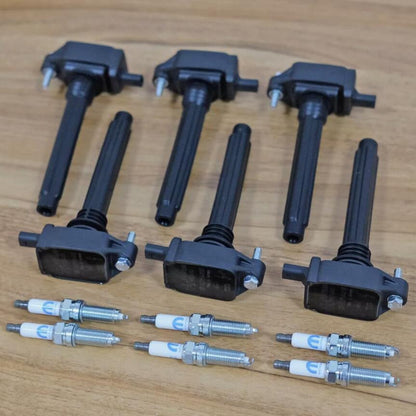 ya 9 10.24 6 Pack Ignition Coils & Spark Plugs for Chrysler for Jeep for Dodge for Ram 3.6L UF648