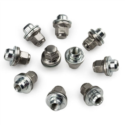 ya 10 9.16 baidi 20 Pack New Lug Nuts for Jaguar S-Type X-Type XJ XJR XF 1999-11 C2C35294010-