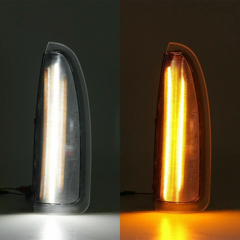 ya 14 9.20 zhengce Clear LED Side Mirror Light for 03-07 for Ford F250-F550 Super Duty 00-05 E-1