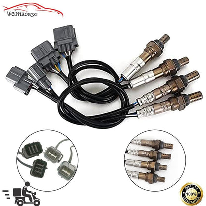ya 5 8.24 baidi 4PCS Oxygen O2 Sensor for Honda Pilot Ridgeline for Accord Odyssey 3.5L V6 2005-2008