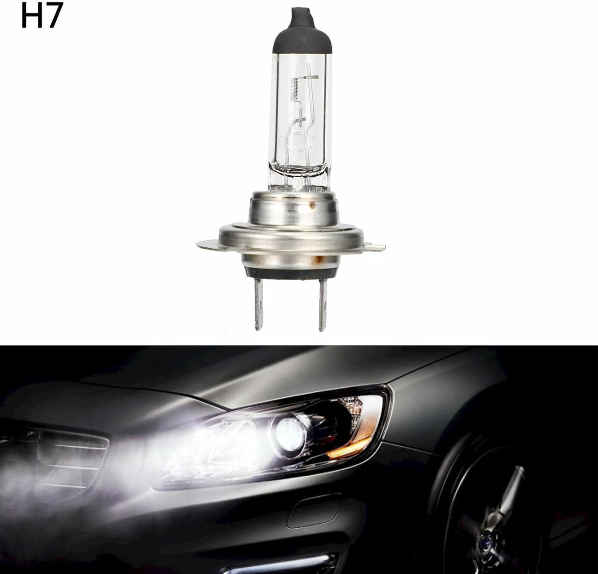 ya 10 9.16 zhengce For General Lighting Halogen Headlight 58520U H7 12V55W PX26D U1