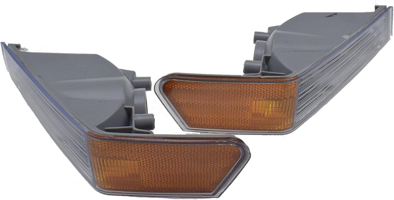 ya 4 8.14 Parking Lights Turn Signals Directional Lights Front Pair For 2007-2017 for Jeep Patriot 