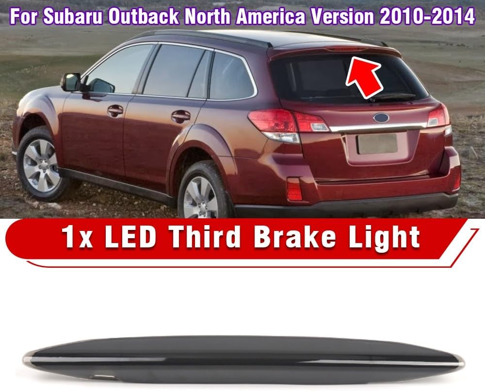 ya 13 9.15 baidi For 2010-2014 for Subaru Outback Rear High Mount Third Brake Light Lamp 84701AJ01A