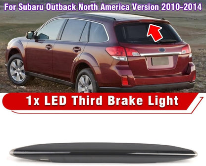 ya 13 9.15 baidi For 2010-2014 for Subaru Outback Rear High Mount Third Brake Light Lamp 84701AJ01A