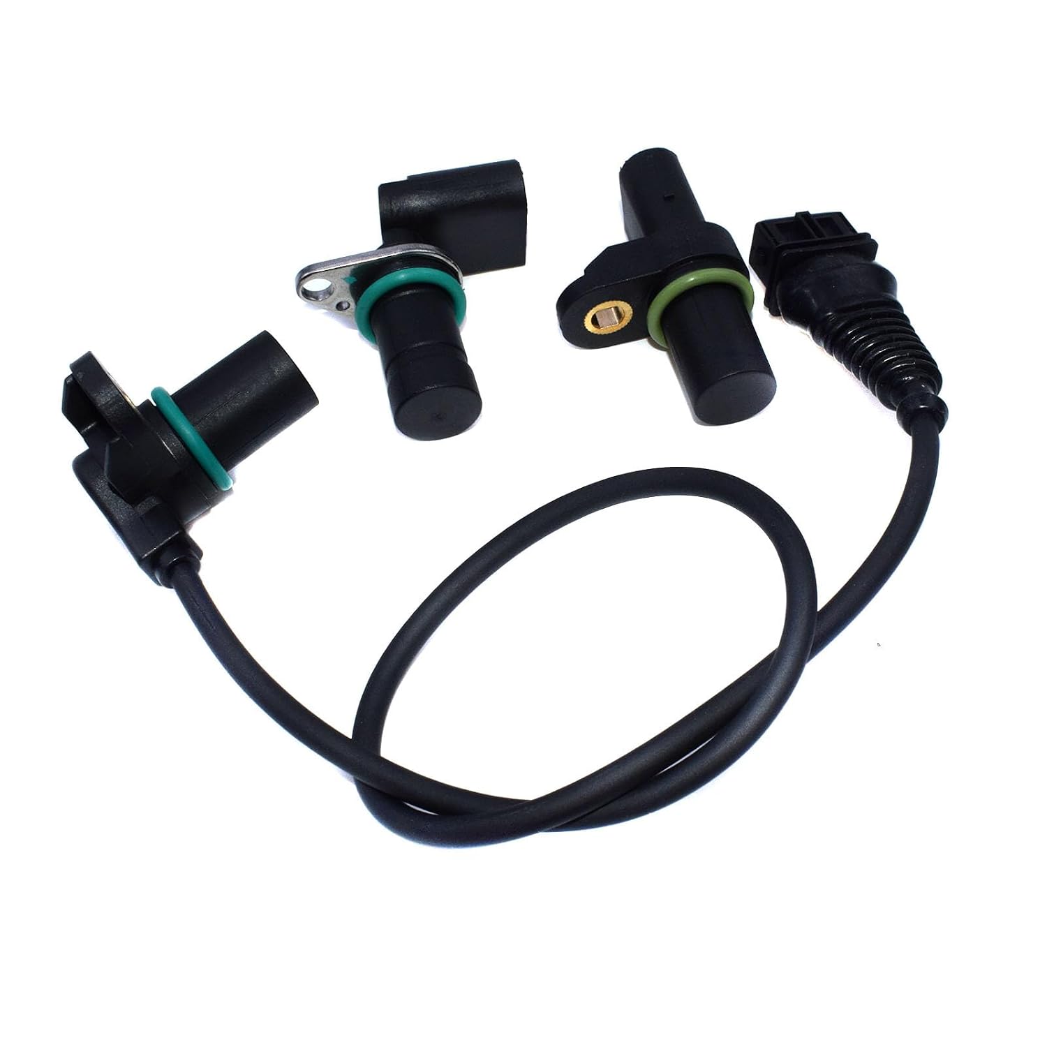 ya 2 8.15 12141709616 3-Piece Engine camshaft and crankshaft Position Sensor for BMW 