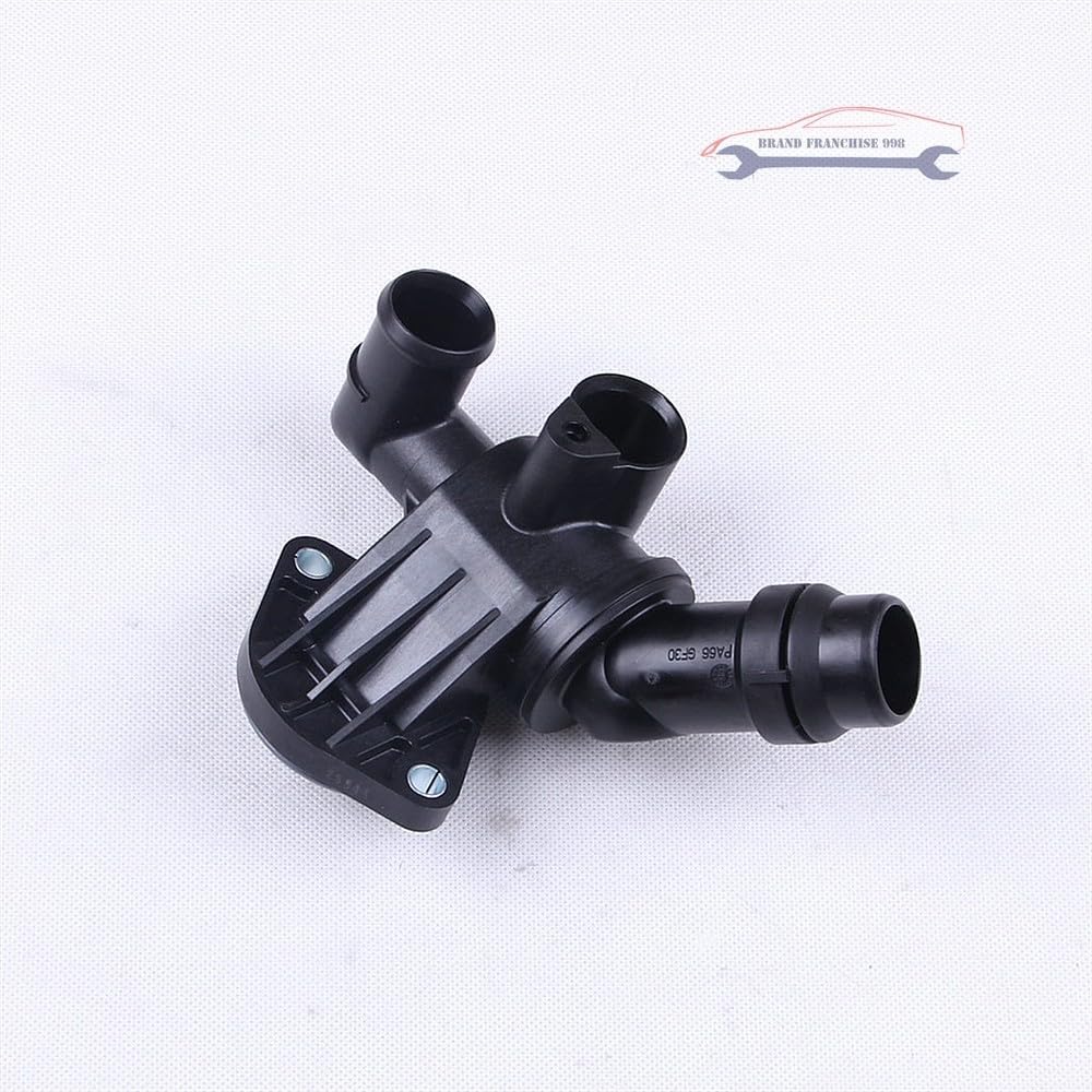 ya 2 8.15 Engine Coolant Thermostat w/Housing for Audi A4 A6 S4 S6 for SEAT 2.0T