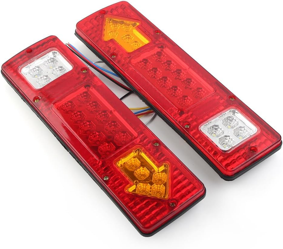 ya 2 8.15 Rear Tail Light Brake Turn Signal Reverse Lamp For Trailers Trucks Lorries