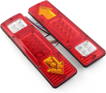ya 2 8.15 Rear Tail Light Brake Turn Signal Reverse Lamp For Trailers Trucks Lorries
