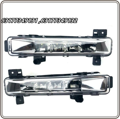 ya 7 8.24 baidi Front Bumper Left Right Fog Lamp Lights DRL Fit For BMW G30 G31 530i 540i 530e