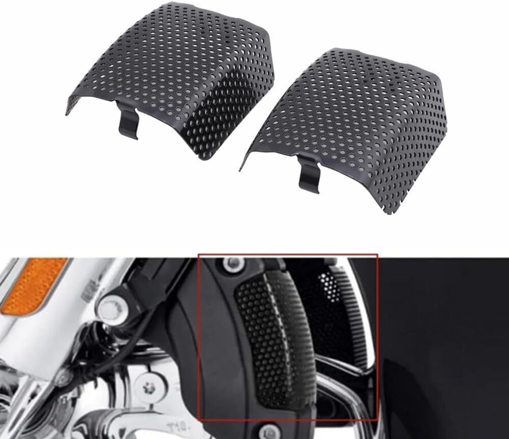 ya 10 9.16 zhengce Black Front Brake Caliper Insert Set Cover for Harley Touring Street Glide