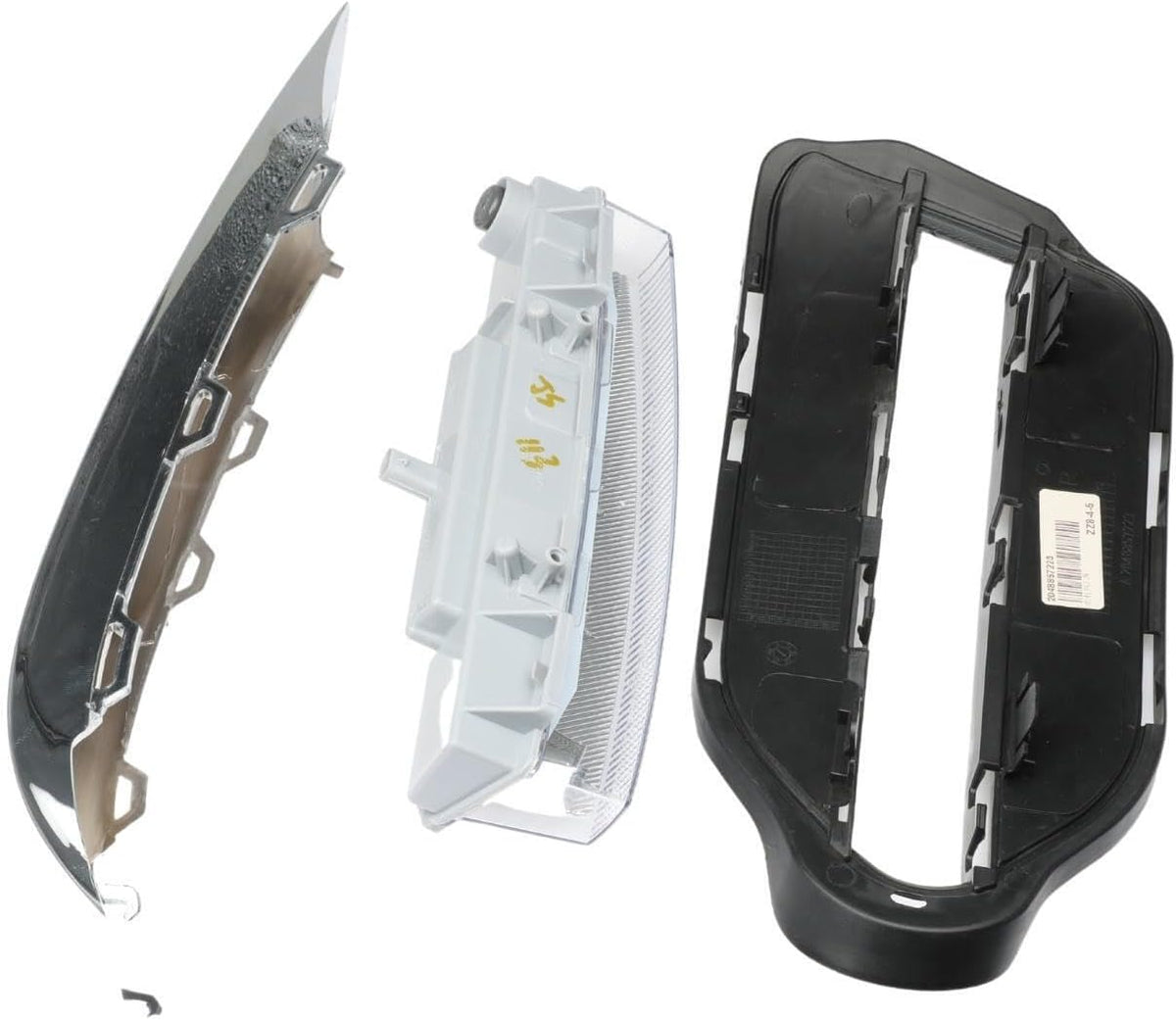 ya 4 8.10 3-Pack Right Front Fog Driving Light Kit for 2013-2015 for Mercedes-Benz GLK350 3.5L