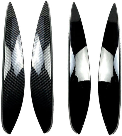 ya 4 8.10 Pack ABS Headlight Eyelid Cover Eyebrow Decoration for Mercedes-Benz for Smart 2014 2015 16+