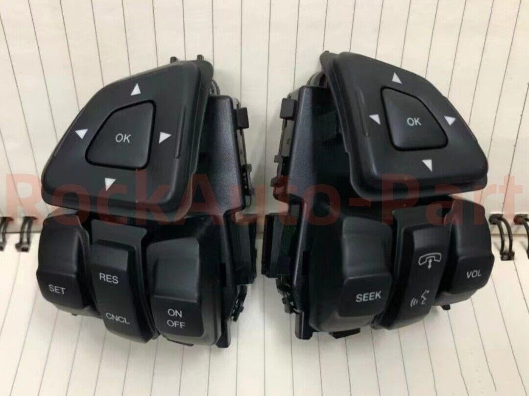 ya 8 8.24 baidi for 2013/2015 for Ford Edge Explorer Steering Wheel Cruise Control Volume Button