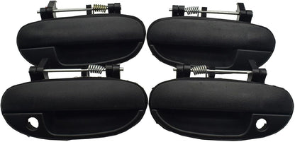 ya 4 8.8.2 4pcs Exterior Door Handle Front and Rear Left and Right kit for 99-02 Daewoo Lanos Sedan 
