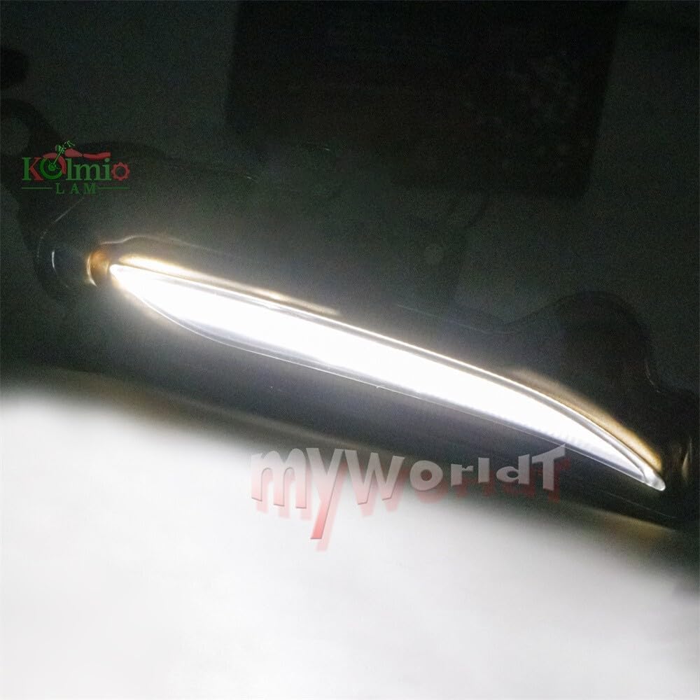 ya 2 8.15 Front Headlight Decorative Side Position Light Fit For 2017-2024 GSXR1000 K17