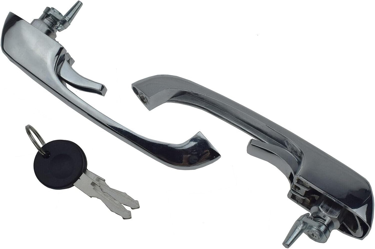 ya 11 9.14 zhengce Outer Door Handle Set with 2 Identical Keys Suitable for VW TYPE2 Bus 1969-