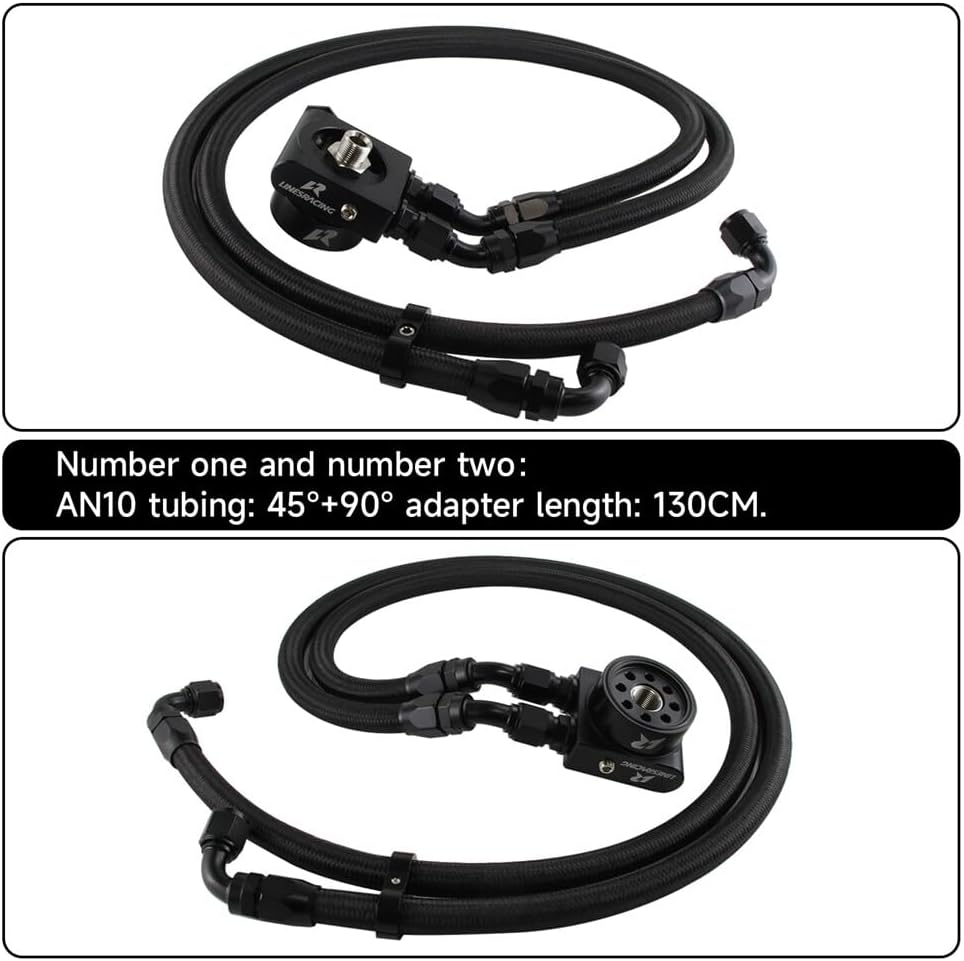ya 12 10.8 baidi Oil Filter Sandwich Adapter with Hose Kit for Subaru BRZ for Scion FR-S GT86 FT86 BK
