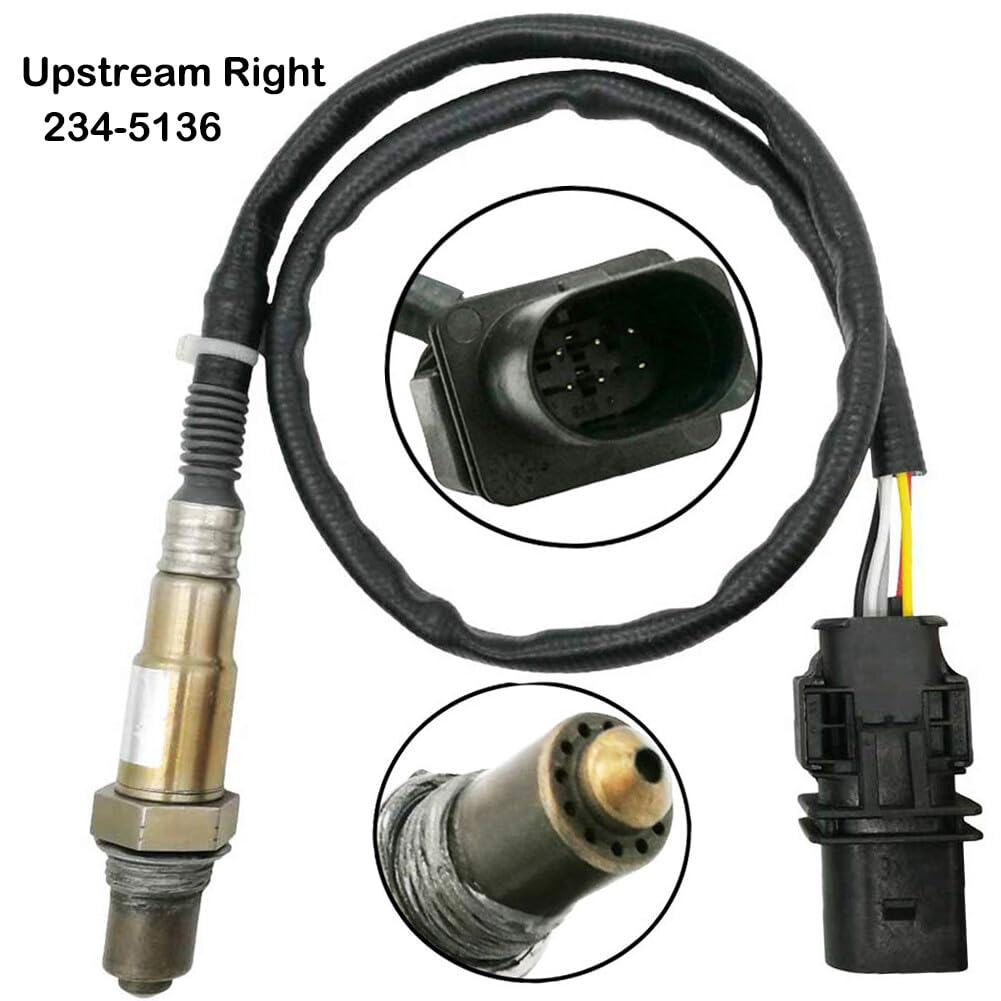 ya 12 10.8 baidi 4-Piece Oxygen Sensor Front + for BMW E70 X5 2007-2010 4.8L-