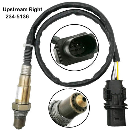 ya 12 10.8 baidi 4-Piece Oxygen Sensor Front + for BMW E70 X5 2007-2010 4.8L-
