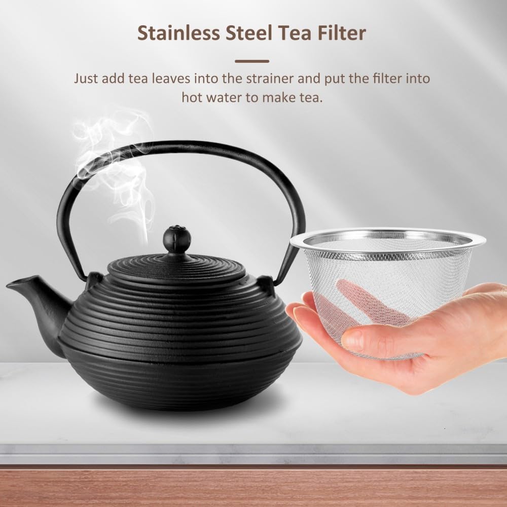 ya 14 9.20 baidi 8 Pcs Teapot Strainer Accessories Dad Metal Fine Mesh Infuser for-1