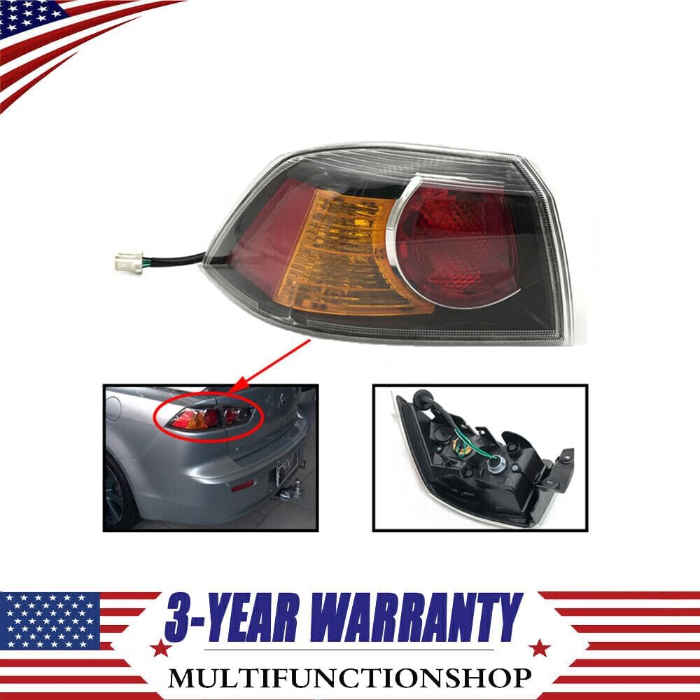 ya 4 8.24 baidi Left driver side tail light for Mitsubishi Lancer 2009 2010-2015 8330A621