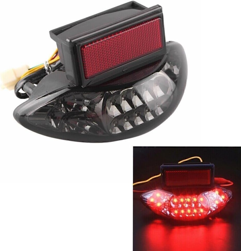 ya 4 8.8.2 1x LED Tail Light Turn Signal Fit Hayabusa GSX1300R 99-07/Katana 600/750 08-12