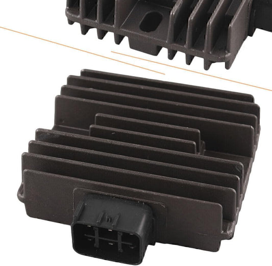 ya 2 8.15 Motorcycle Voltage Regulator Rectifier Set for Yamaha YZF R6 2003-2005 Black