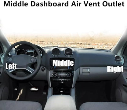 ya 4 8.14 Fit for Benz W164 ML350 GL350 ML63 AMGMiddle Dashboard Air Vent Outlet Panel