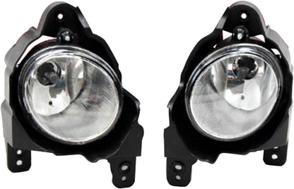 ya 4 8.24 baidi One pair fits for Kia Soul 2010-2013 front bumper running lights driving fog lights LH & RH AT