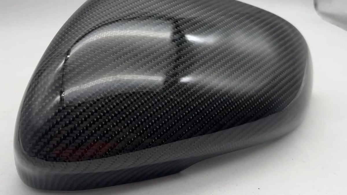 ya 11 9.14 baidifor BMW 5 SER F10 F18 2010-13 PRE LCI Carbon Fiber Rearview Mirror Cover Replace