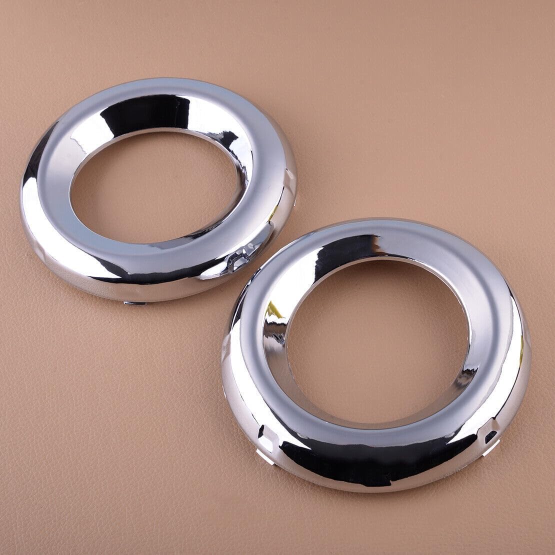 ya 4 8.10 Front 2pcs Fog Light Cover Ring Fits for Toyota RAV4 Limited 09-2012. 