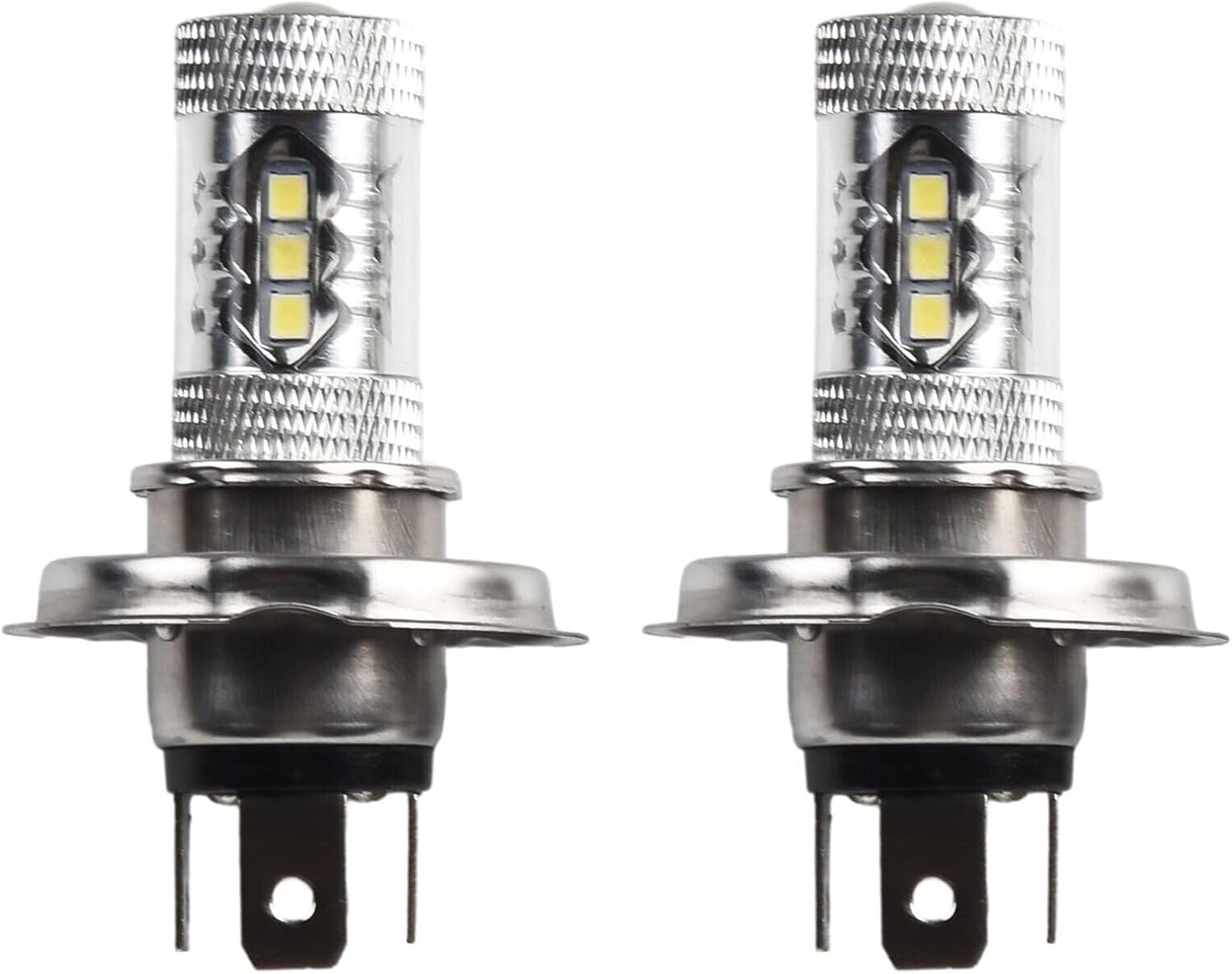 ya 4 8.8 LED Bulb H4 Fog Light 74.5cm 80W 9003 Aluminum HB2 Motorcycle 6000K 