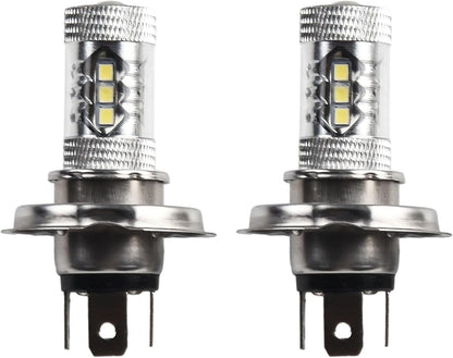 ya 4 8.8 LED Bulb H4 Fog Light 74.5cm 80W 9003 Aluminum HB2 Motorcycle 6000K 
