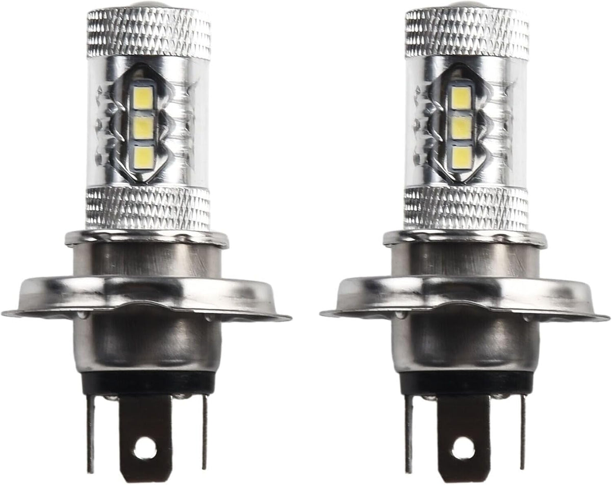 ya 13 9.15 baidi LED Bulb H4 Fog Light 74.5cm 80W 9003 Aluminum HB2 Motorcycle 6000K