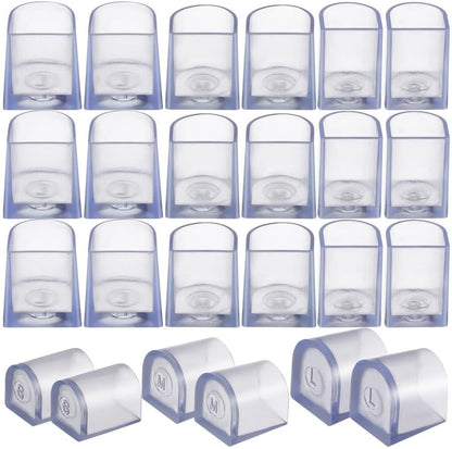 ya 5 8.10 12 Pairs Heel Caps Protector Wo for MAN Replacement Shoe Tip Protective Cover Tips