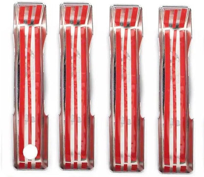 ya 12 10.31 for 2021 2022 2023 2024 for Ford F150 Door Handle Covers F-150 (W/O for Smart Key) Chrome