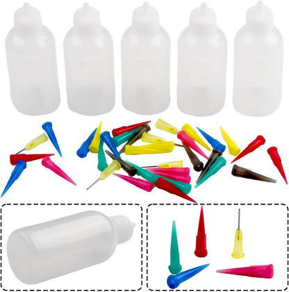 ya 14 9.20 baidi 5xPlastic Squeeze Bottle Condiment Dispenser Ketchup Mustard Sauce Vinegar Pack-1