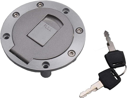 ya 4 8.8.2 Fuel tank cap with 2 keys for Yamaha 1992-1993 TDM850; 2001 YX600R; 1987 FZ700