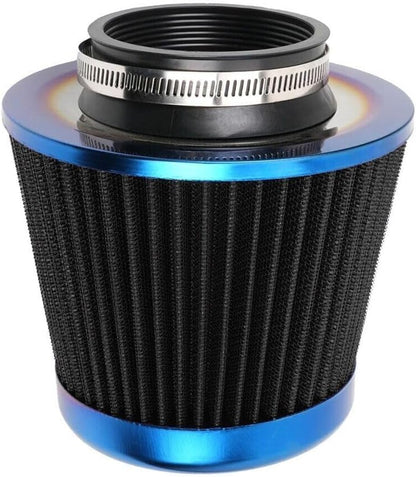 ya 13 9.15 baidi 3 76mm High Flow Inlet Cleaner Dry Filter Cold Air Intake Cone Replacement