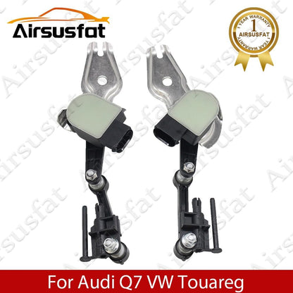 ya 5 8.10 2X Front Left&Right Air Suspension Height Level Sensors Fit for Audi Q7 for VW Touareg