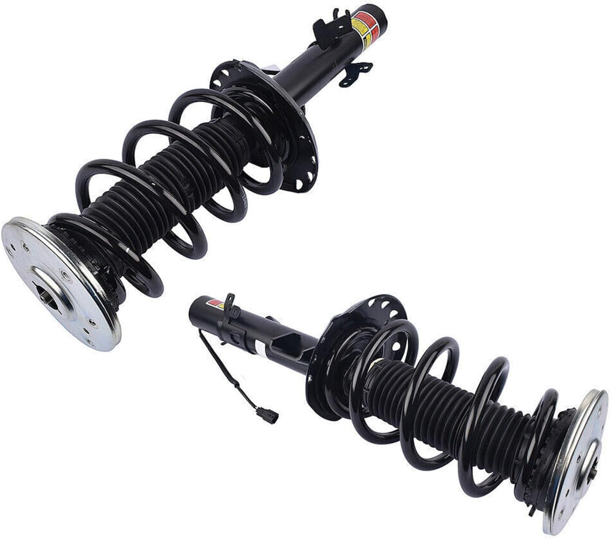 ya 12 10.8 baidi Pair Front LH+RH Shock Strut Assys w/Electric for Range Rover Evoque 2012-2018