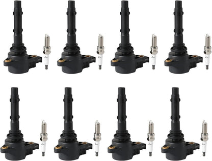 ya 9 10.24 6X Ignition Coils & 6X Iridium Spark plugs for Mercedes-benz C300 E350 UF535