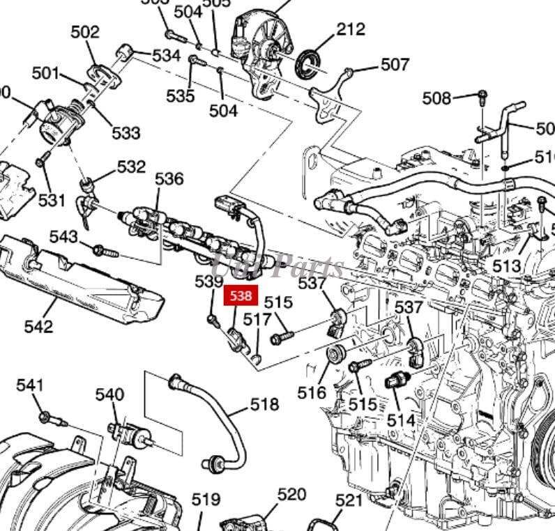 ya 2 8.15 12674702 OE Crankshaft Position Sensor for Chevrolet Malibu for GMC for Buick 2.0T 2.5L