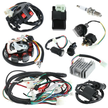 ya 4 8.14 Motorcycle 125-250CC Stator CDI Coil Electric Wiring Harness Wire Loom Asse